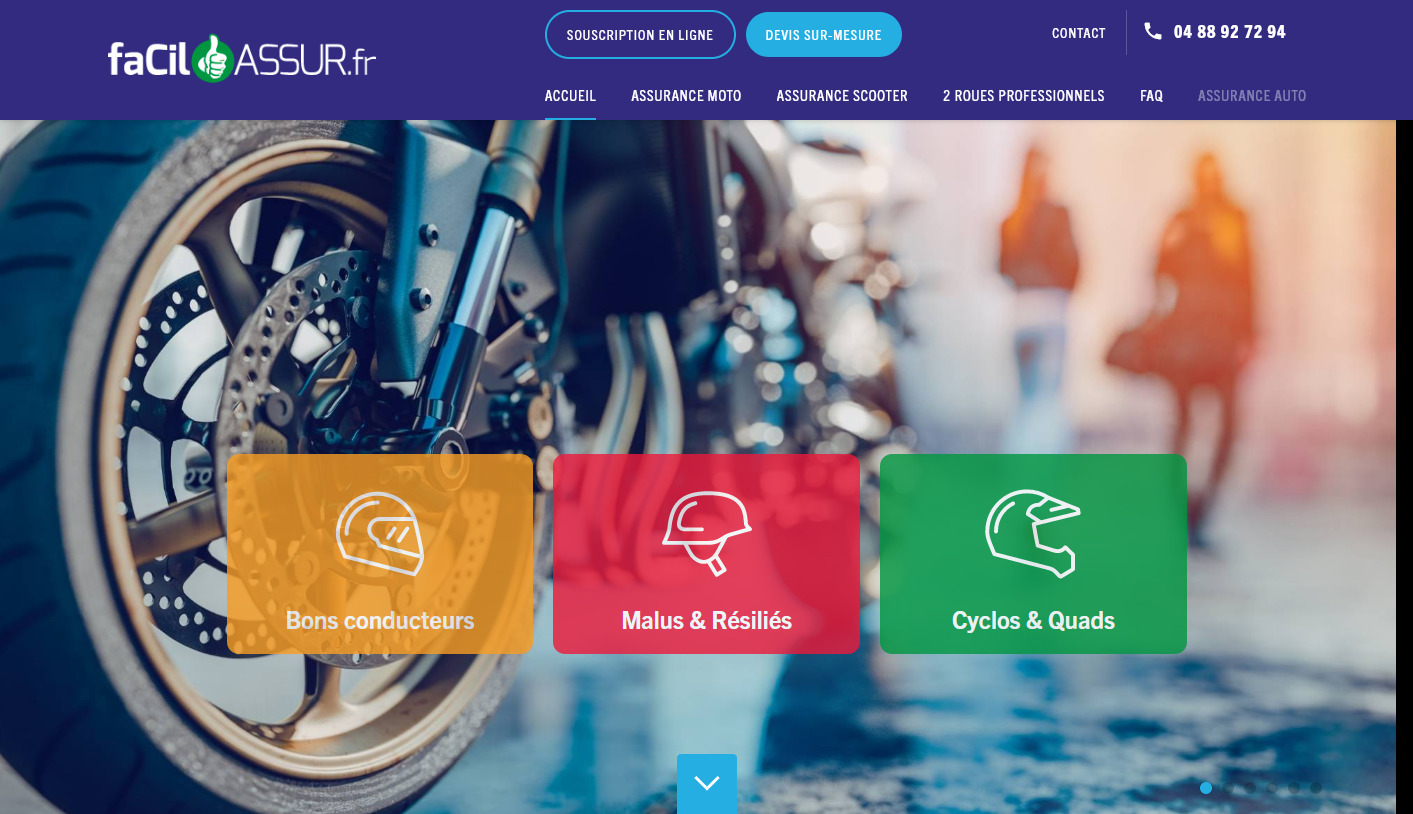 Trouver une assurance moto au meilleur prix - Facilassur
