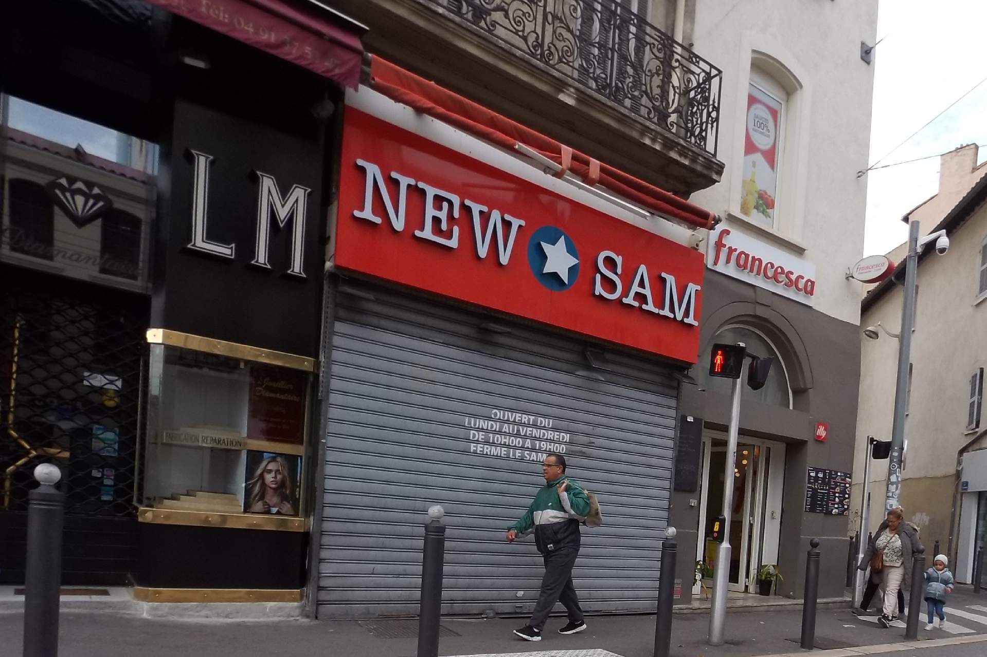 Magasin de prêt-à-porter masculin Marseille centre-ville New sam
