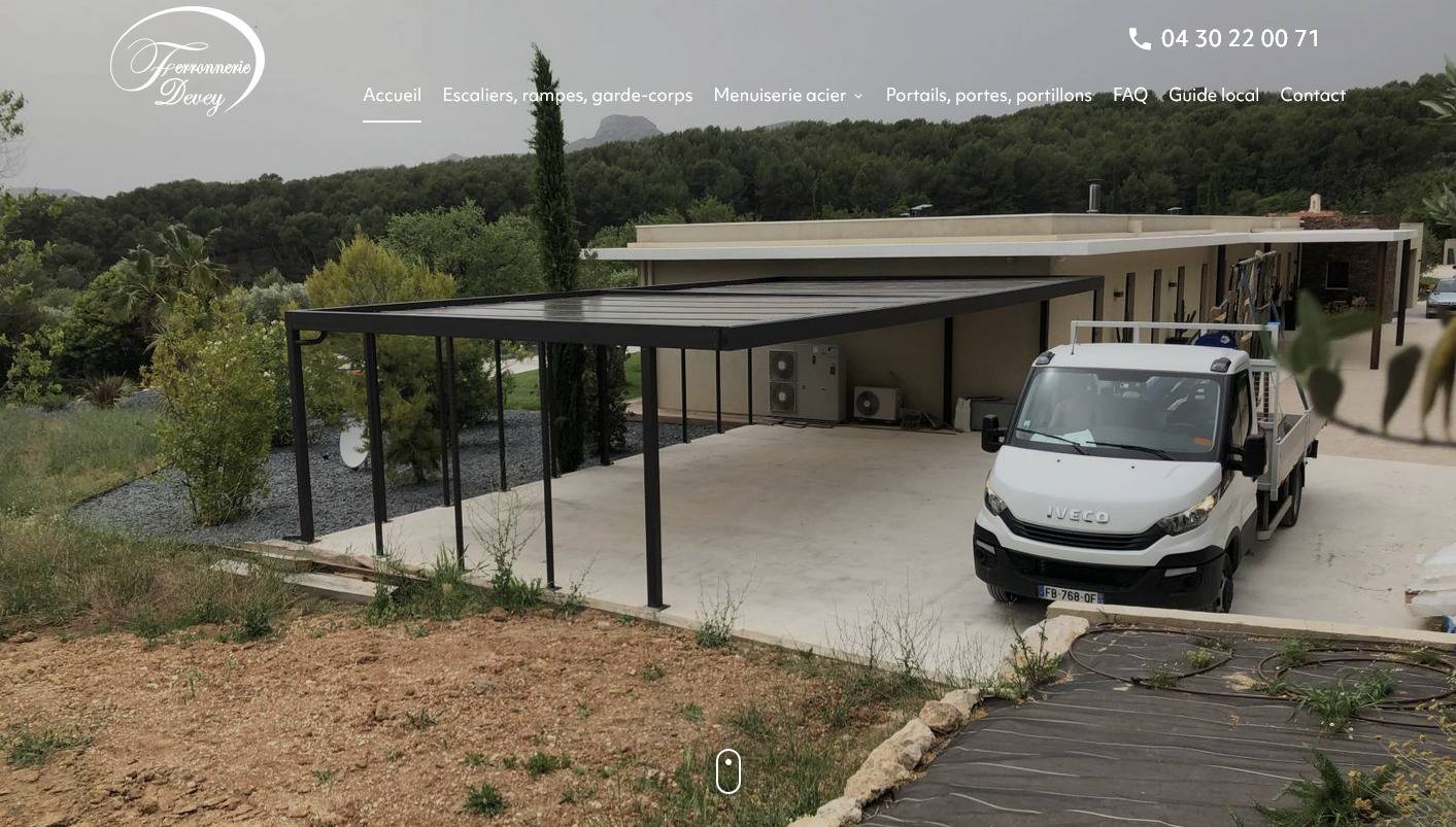 Comment fabriquer un portail en fer forgé sur mesure vers Aubagne ? - Ferronnerie Devey