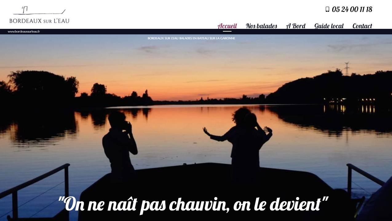 Bordeaux sur L’eau balades en bateau sur la Garonne