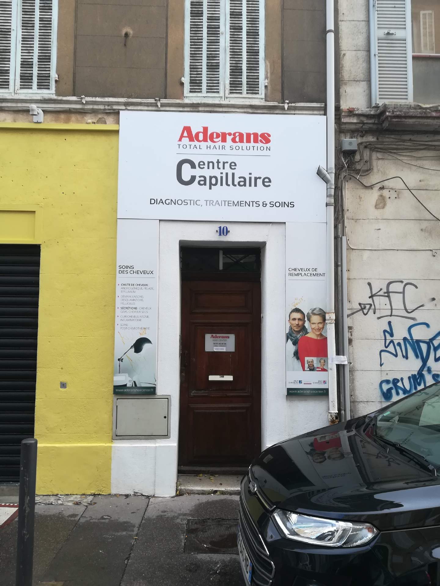 solution de complément capillaire et perruque Marseille centre-ville Aderans