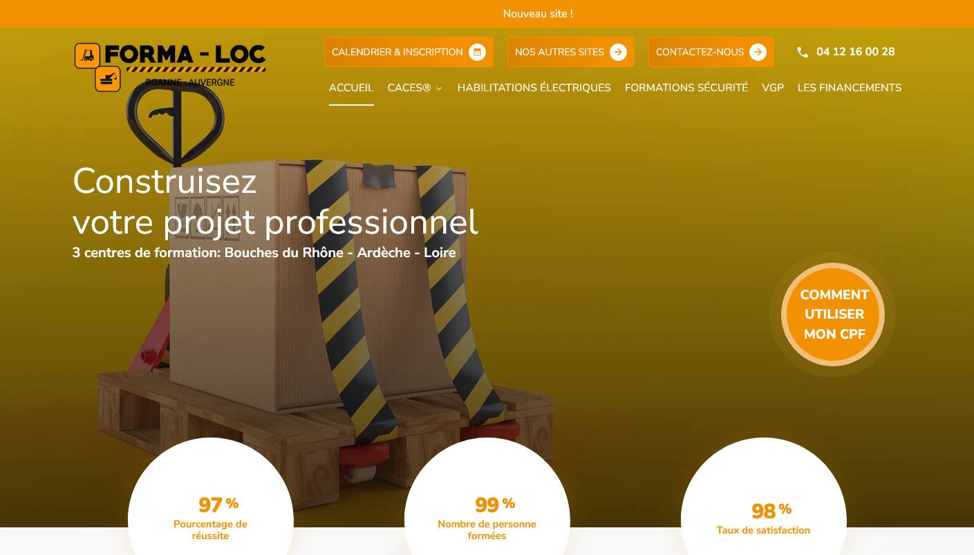 Comment passer le CACES à Roanne ? - Forma-Loc