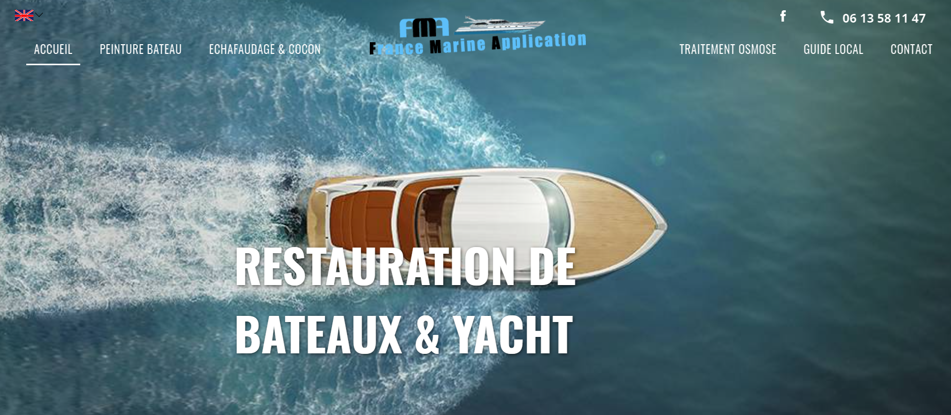 peinture et restauration de yatchs à toulon