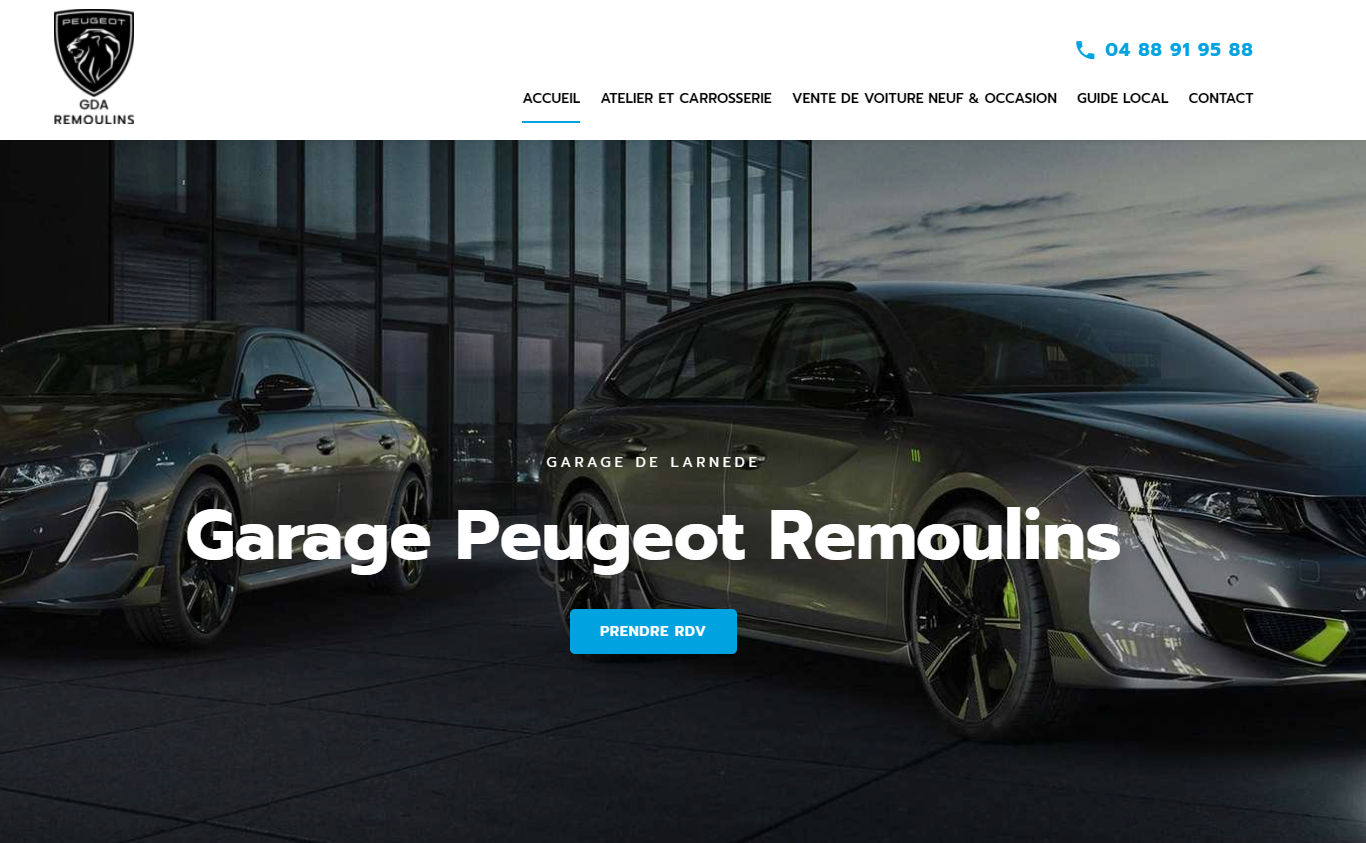 garage peugeot de l'ardene