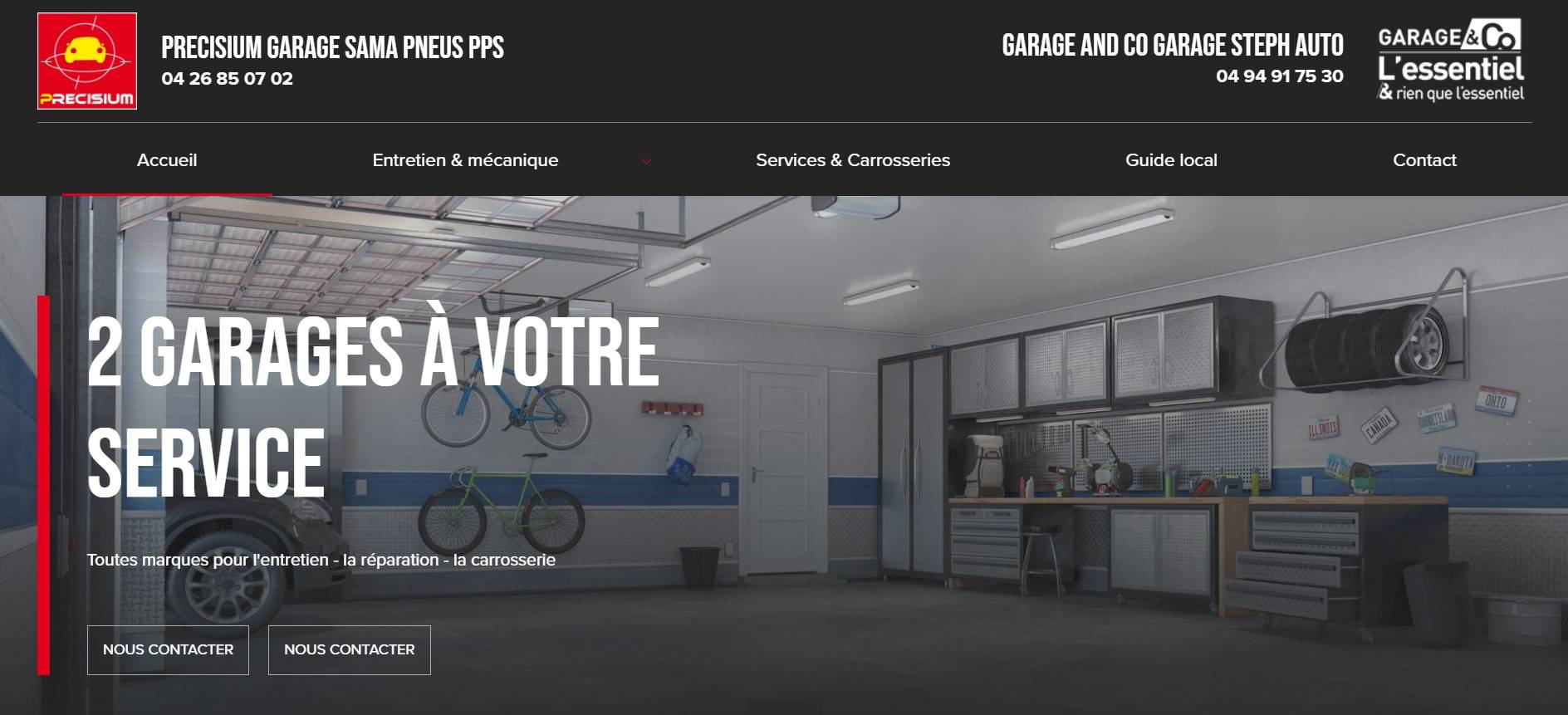 Garage autos pour révision avec garantie constructeur à Six Fours les Plages Var