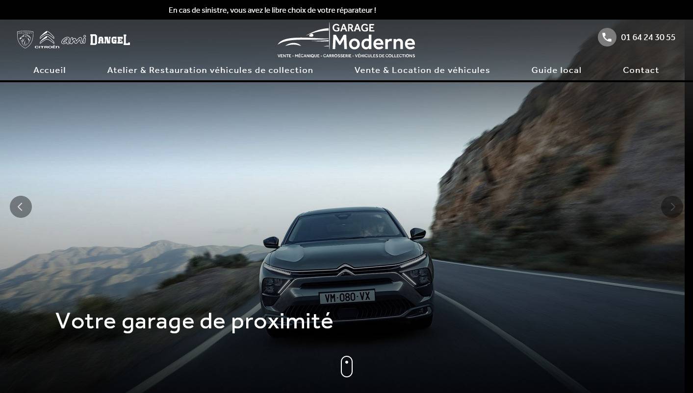 Où acheter une voiture d'occasion vers Nemours ? - Garage Moderne