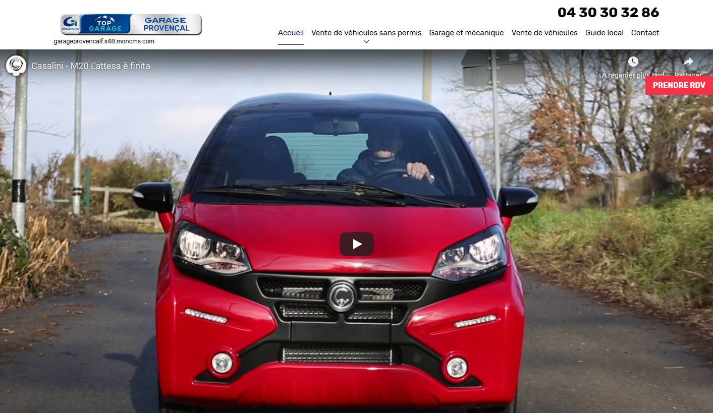 Où acheter une voiture sans permis à Aix en Provence ? - Garage Provençal