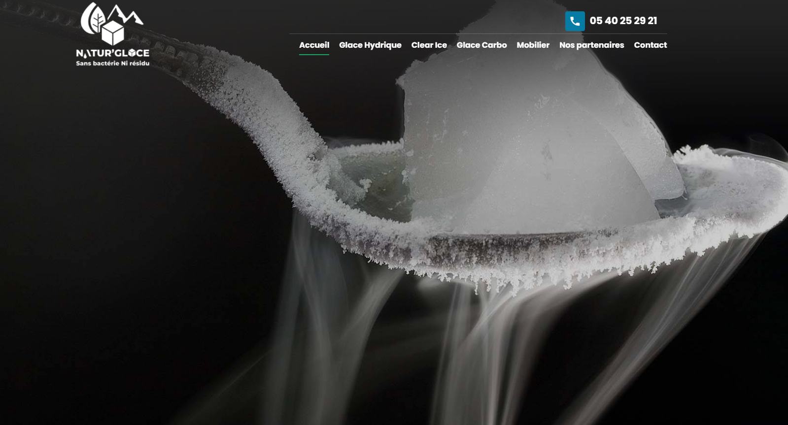 vente de glaçons et glace pilée à Bordeaux