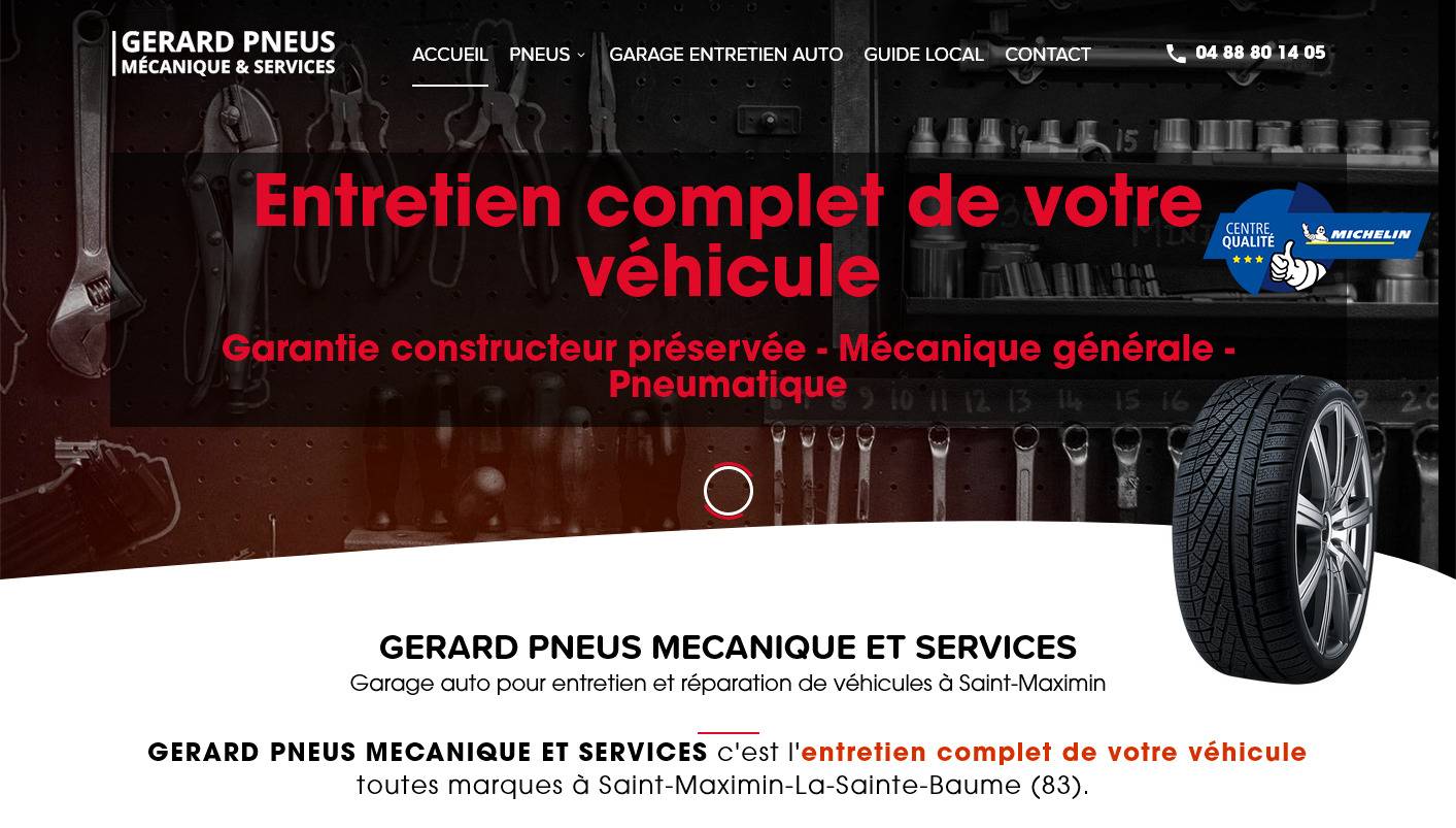 Où faire poser des pneufs neufs pour sa voiture à Saint-Maximin ? - Gérard Pneus