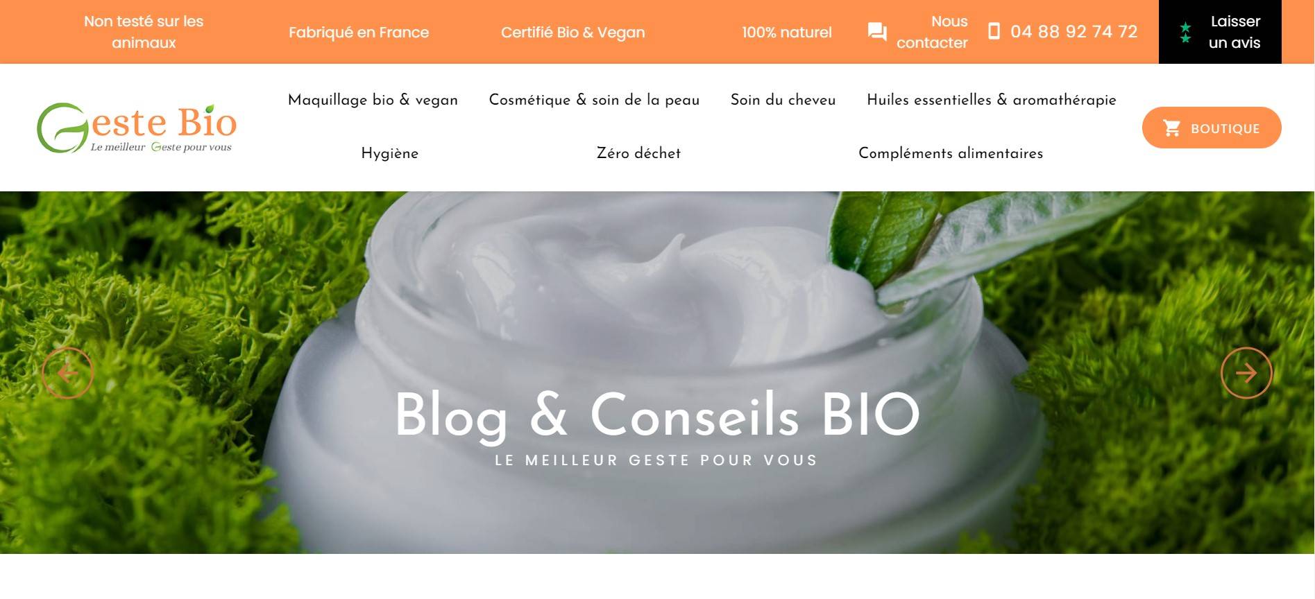 Conseils en maquillage bio naturel et français à Lyon 69 Rhône Alpes - Geste Bio 