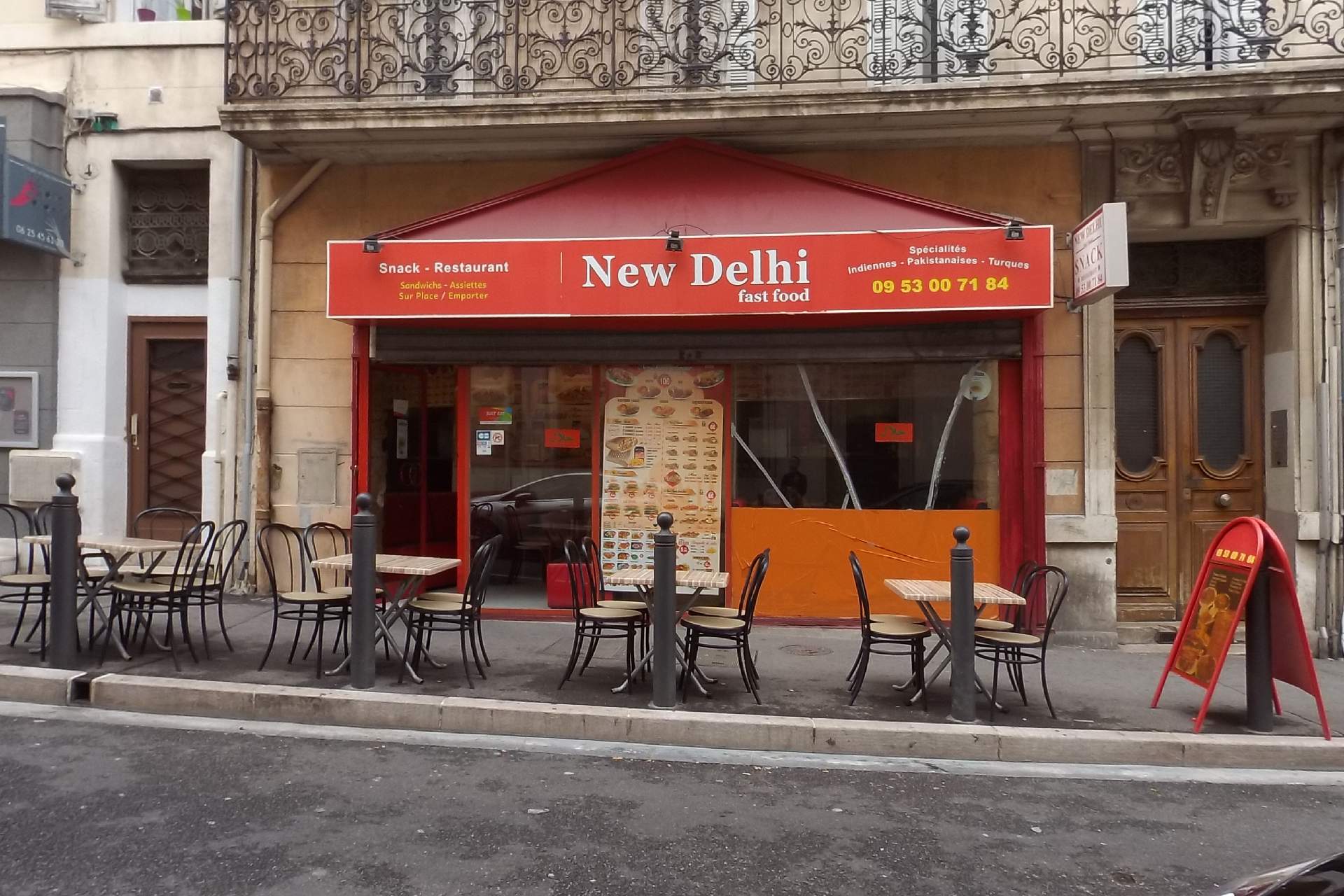 Restaurant et fast-food indien 13006 Marseille New Delhi