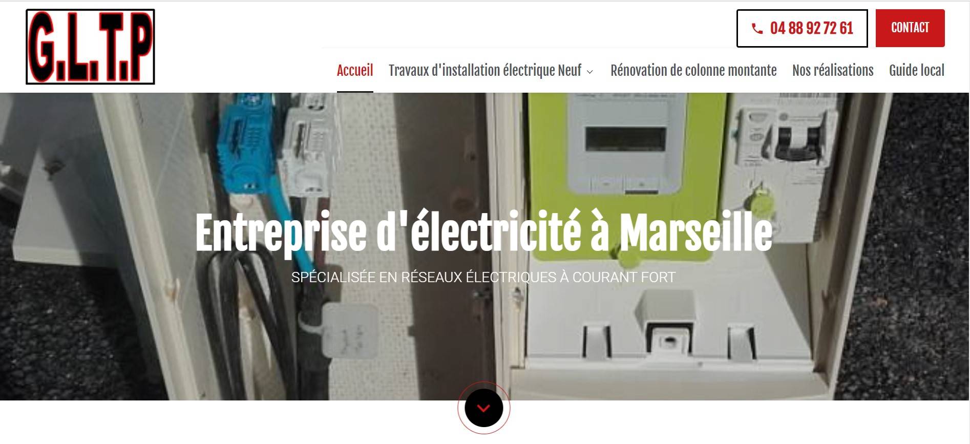 Rénovation de colonnes montantes électriques pour logement collectif à Marseille