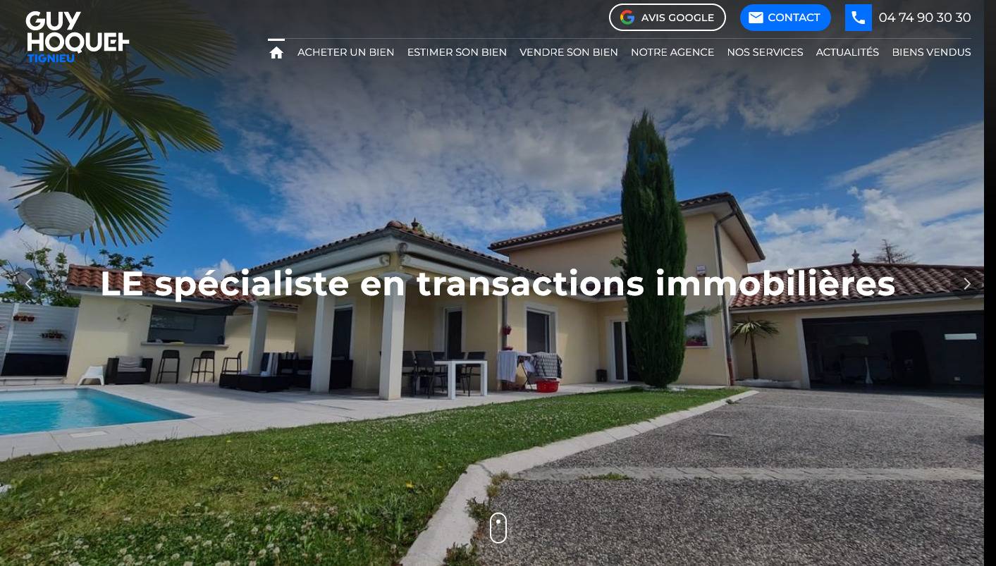 Acheter une maison moderne à Tignieu-Jameyzieu - Guy Hoquet Jameyzieu