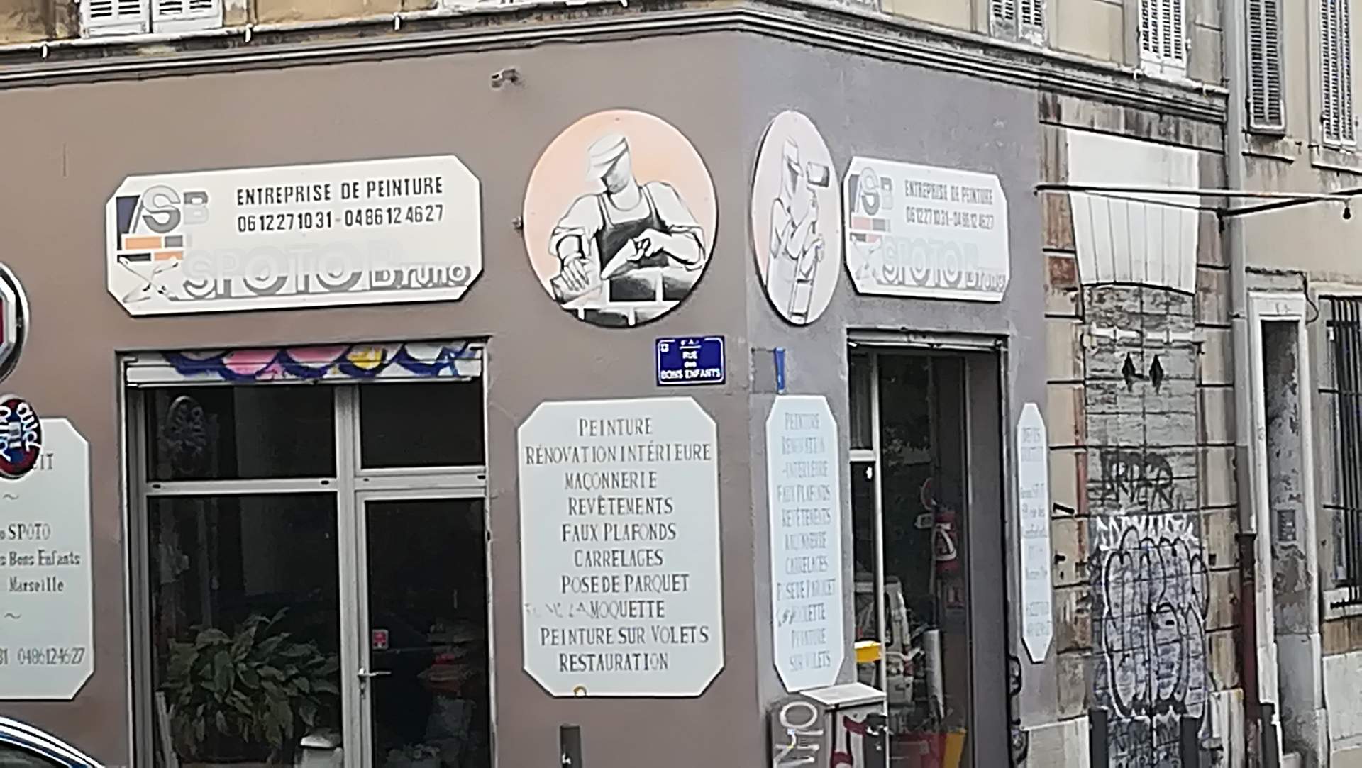Entreprise de peinture Marseille Bruno Spoto