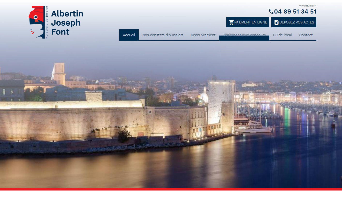 SCP Albertin Joseph Font, étude d'huissiers de justice à Marseille 6e