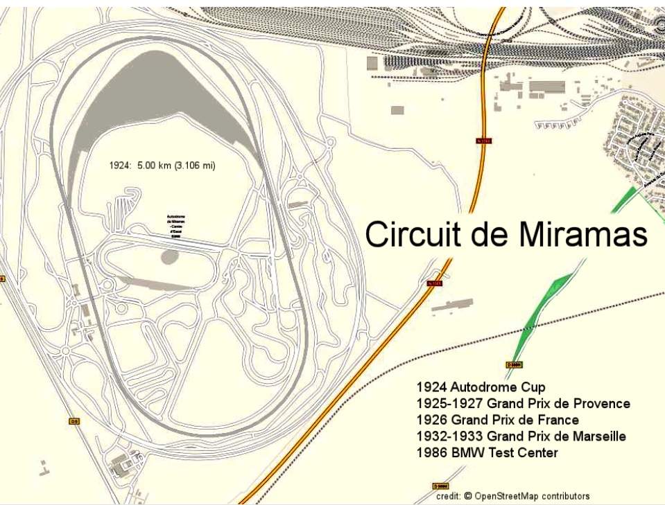 Circuit automobile pour essai Miramas proche Salon de Provence Circuit Autodrome de Miramas