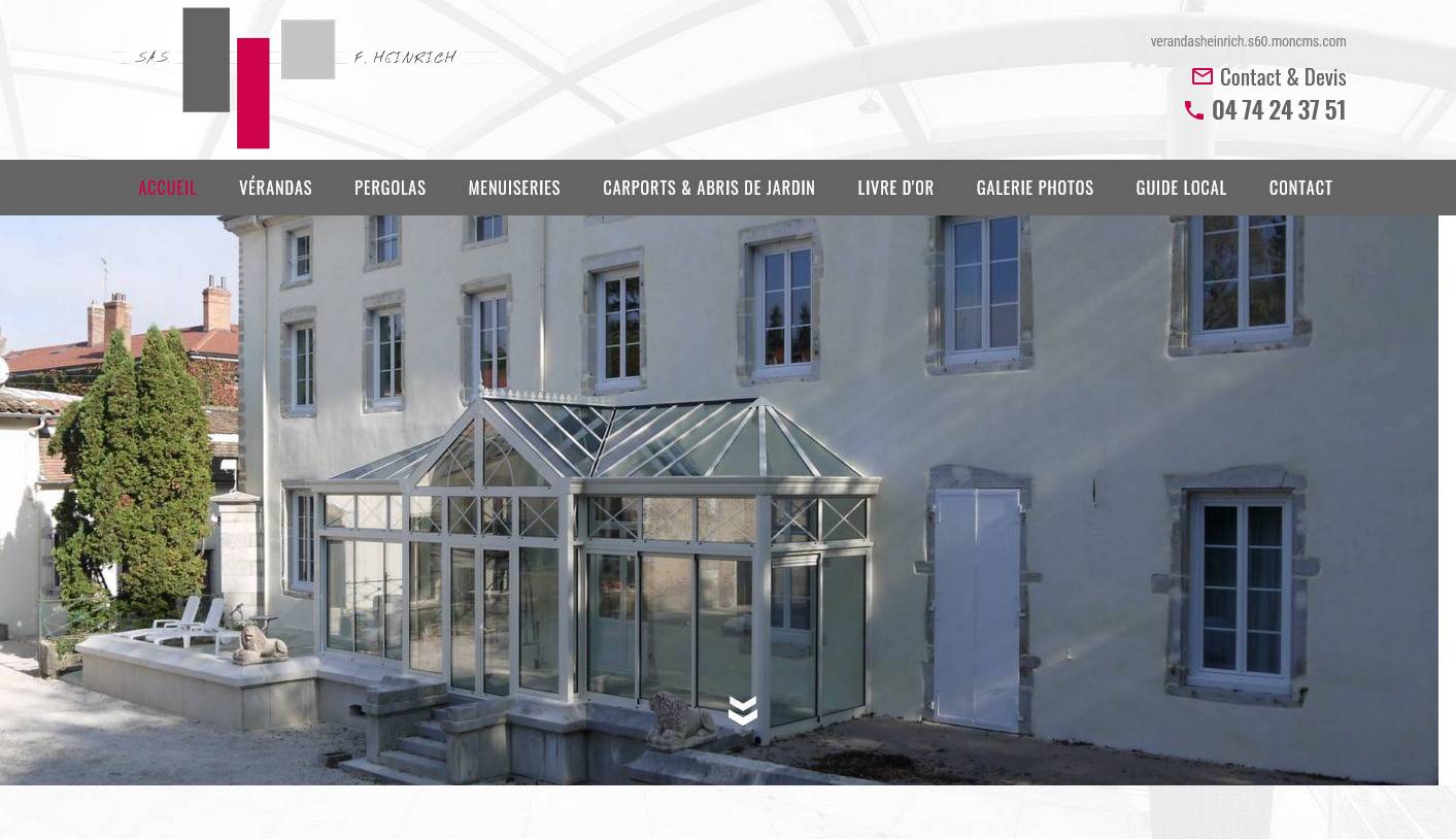 Véranda pour extension de maison Bourg-en-Bresse - Vérandas Heinrich