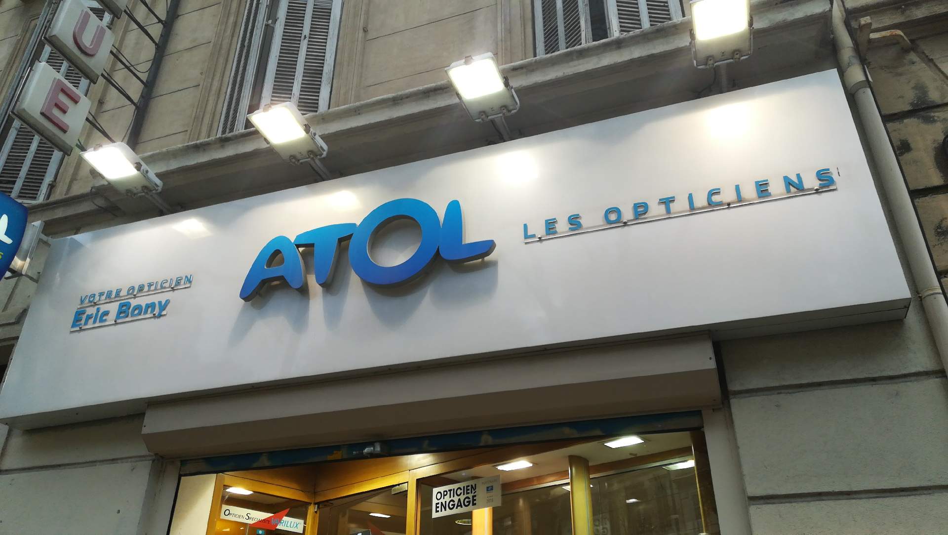 Opticien Marseille 13005 Atol les opticiens par Éric bony