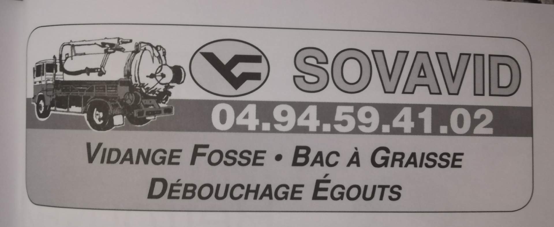 Vidange fosse septique Saint-Maximin dans le Var Sovavid