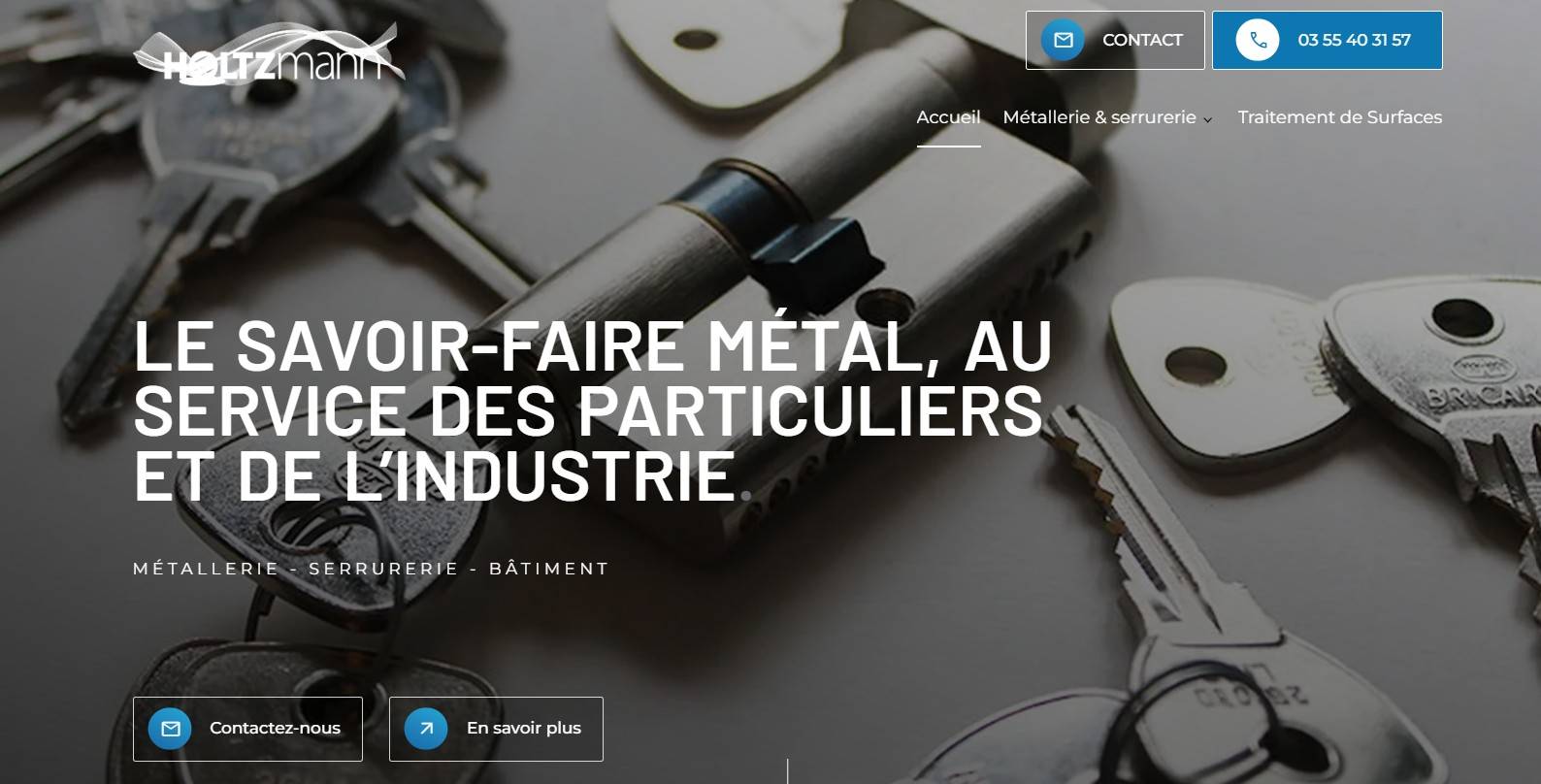 Fabricant industriel de structures métalliques sur mesure avec mécano soudure et traitement de surface industriel à Strasbourg - Holtzmann & Fils