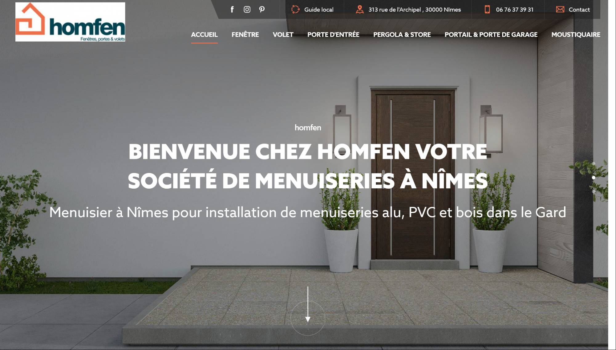 Trouver une menuiserie à Nîmes - Homfen
