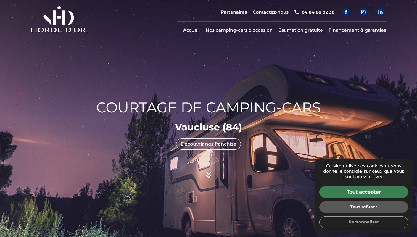 Comment vendre facilement son camping-car dans le Vaucluse ? - Horde d'Or 84