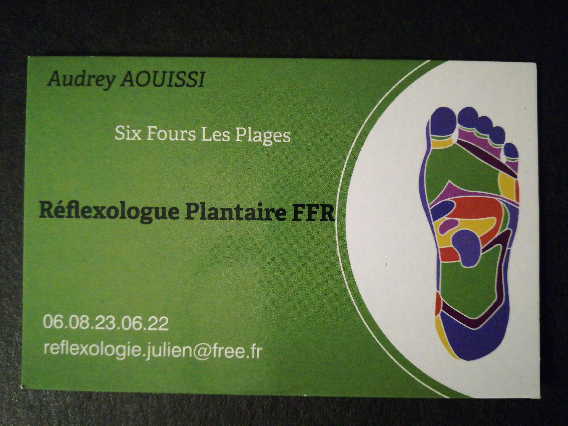 Réflexologue Six fours les plages A.AOUISSI