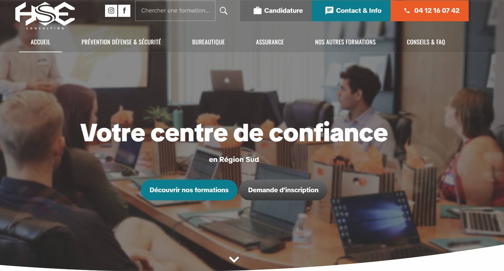 Formation manipulation extincteur  à Marseille - HSE Consulting