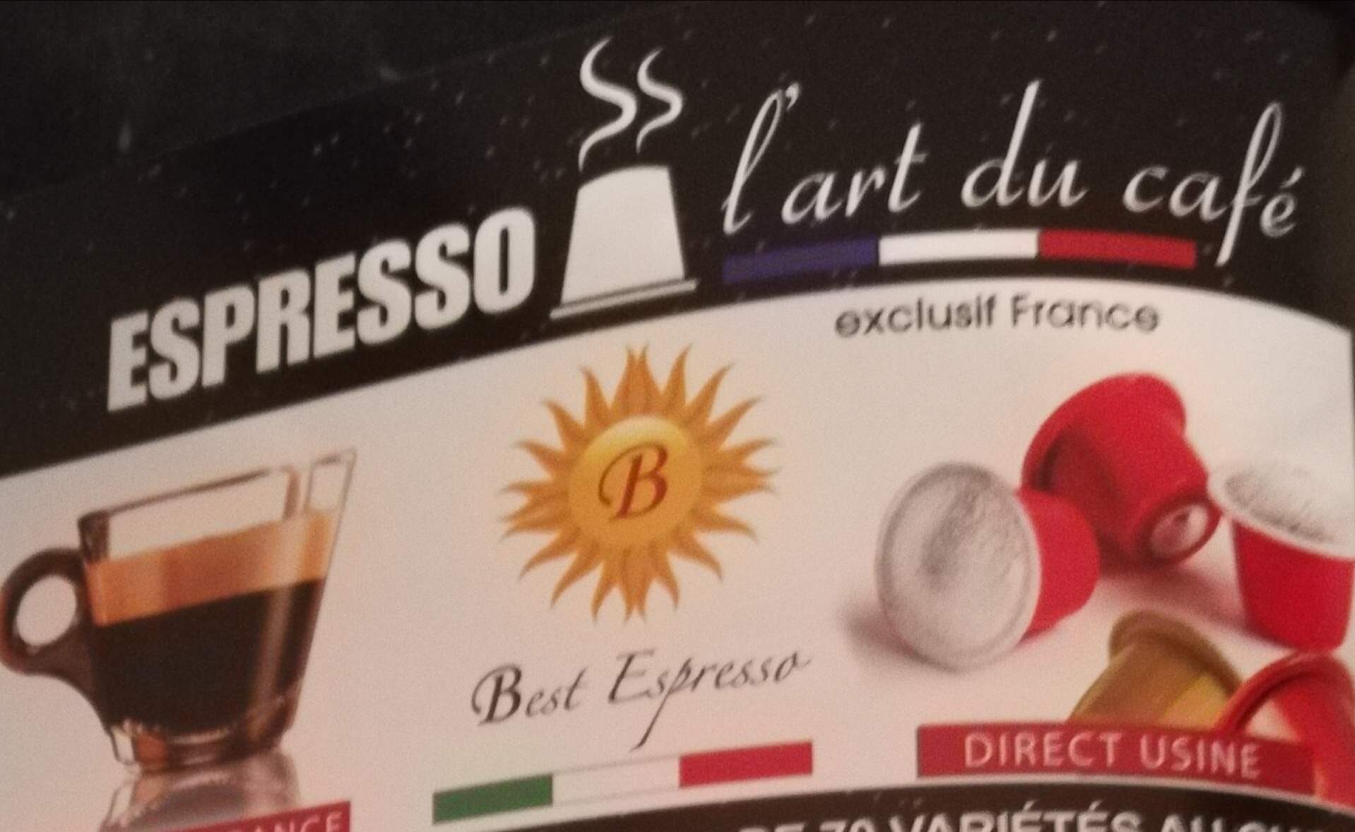 Vente de capsules et dosettes compatibles pour vos machines Les Pennes Mirabeau, Marseille Espresso diffusion