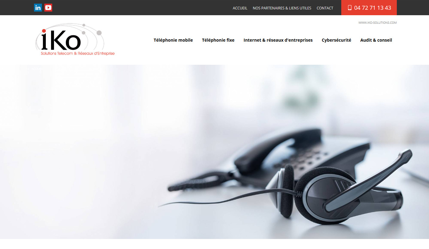 Solutions de téléphonie et d'internet pour les entreprises à Lyon - IKO Solutions