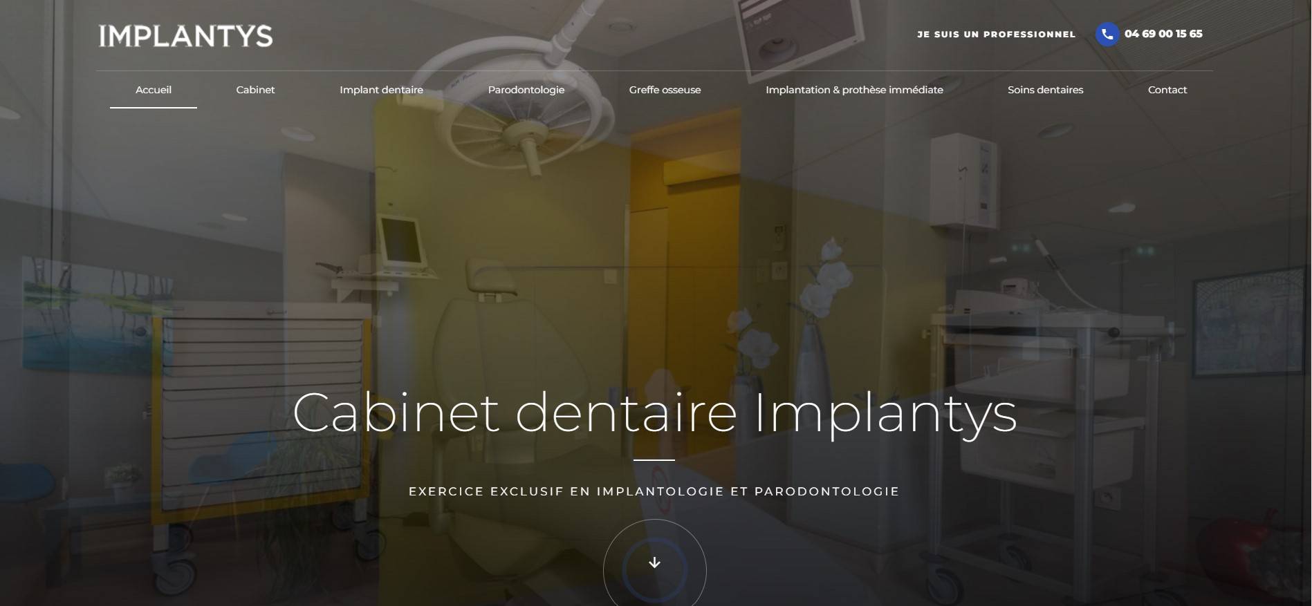 Chirurgien dentiste implant dentaire pour dents manquantes à Villefranche-sur-Saône 69 - Implantys 