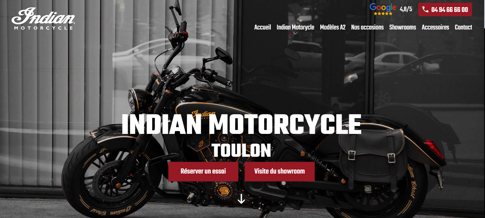 Chez quel concessionnaire acheter une moto neuve Indian sur Toulon ? - Indian Motorcycle Toulon