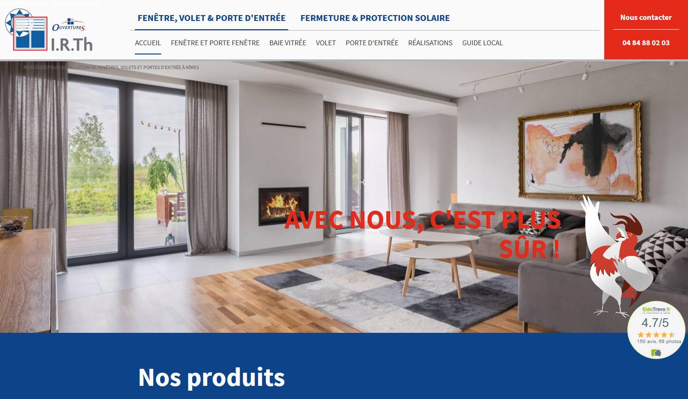 Faire installer des fenêtres en aluminium à Nîmes par Menuiz