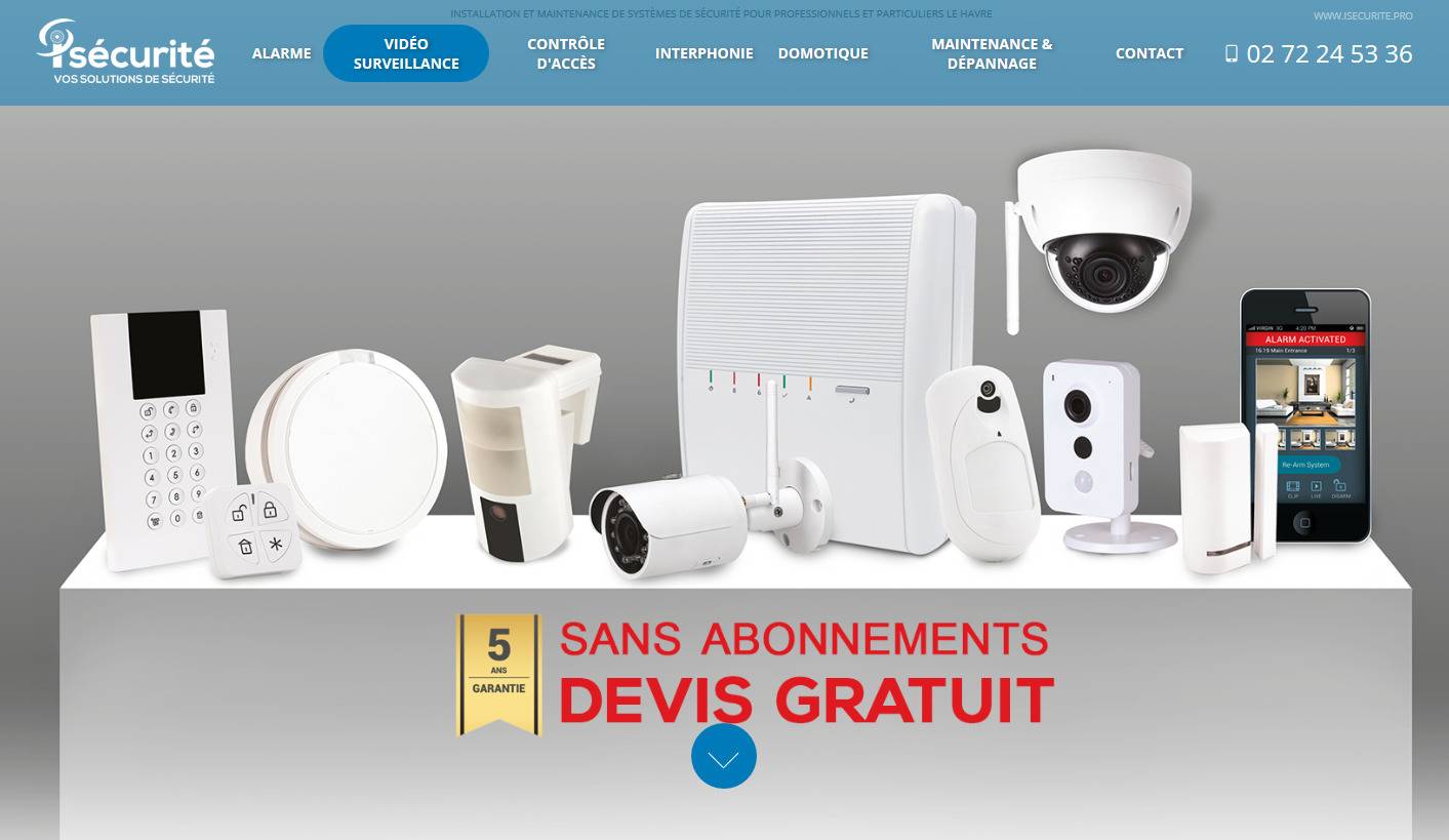 Comment installer un système de vidéosurveillance sur Le Havre ? - iSécurité