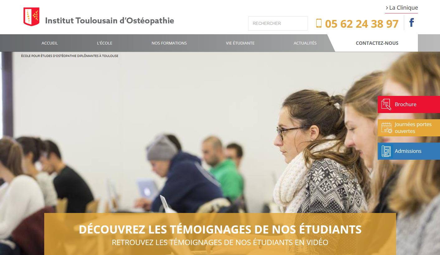 Comment se former pour devenir ostéopathe à Toulouse ? - Institut Toulousain d'Ostéopathie