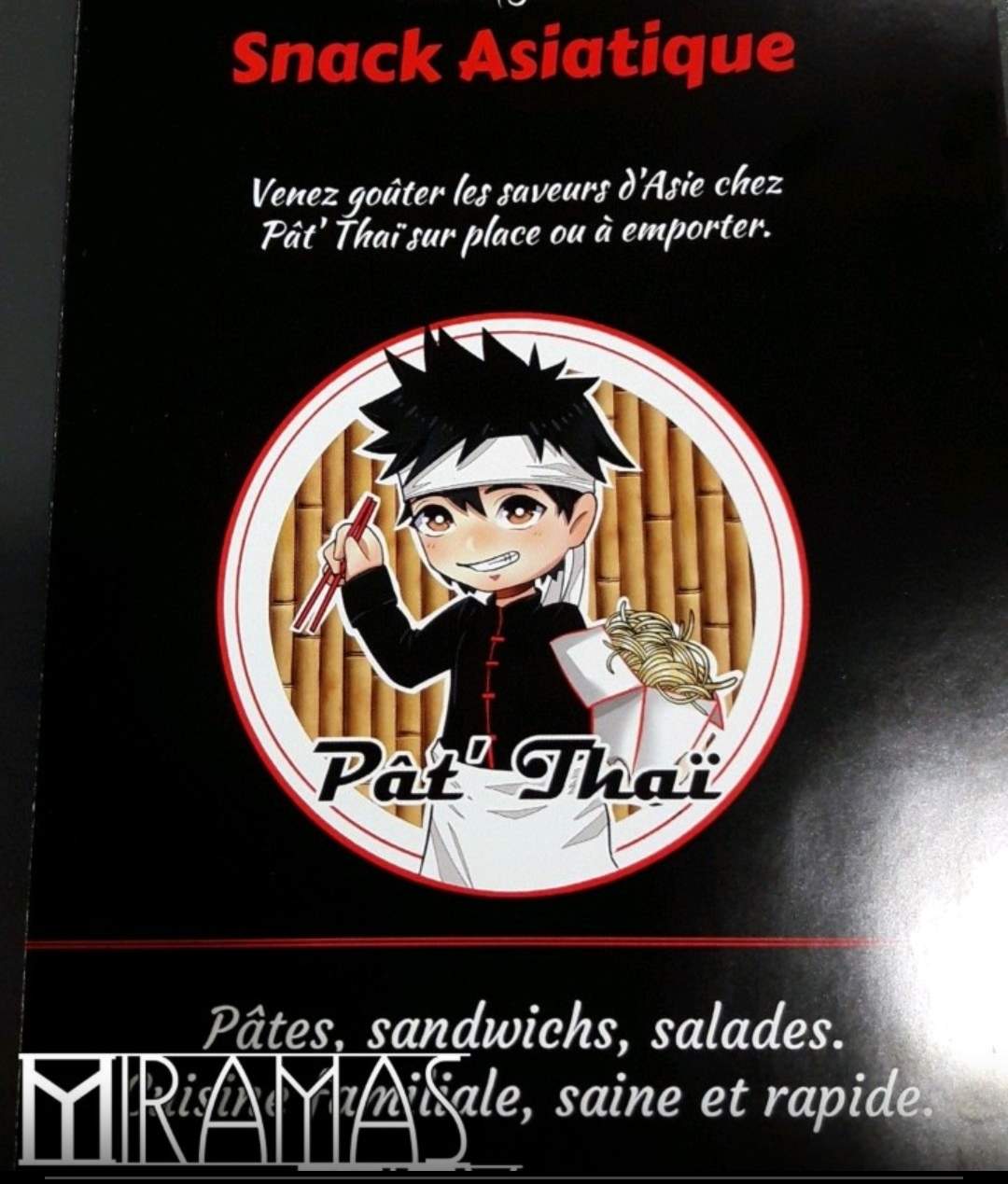 Restaurant spécialisé dans les plats de pâtes thaï revisitées Miramas Pat'Thaï