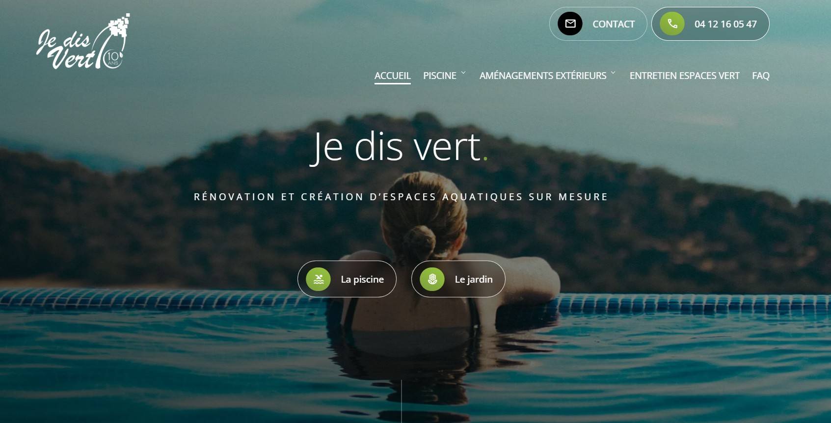 Installation d'une mini piscine sans besoin de permis de construire à Ternay proche de Communay - Je Dis Vert Pïscine 