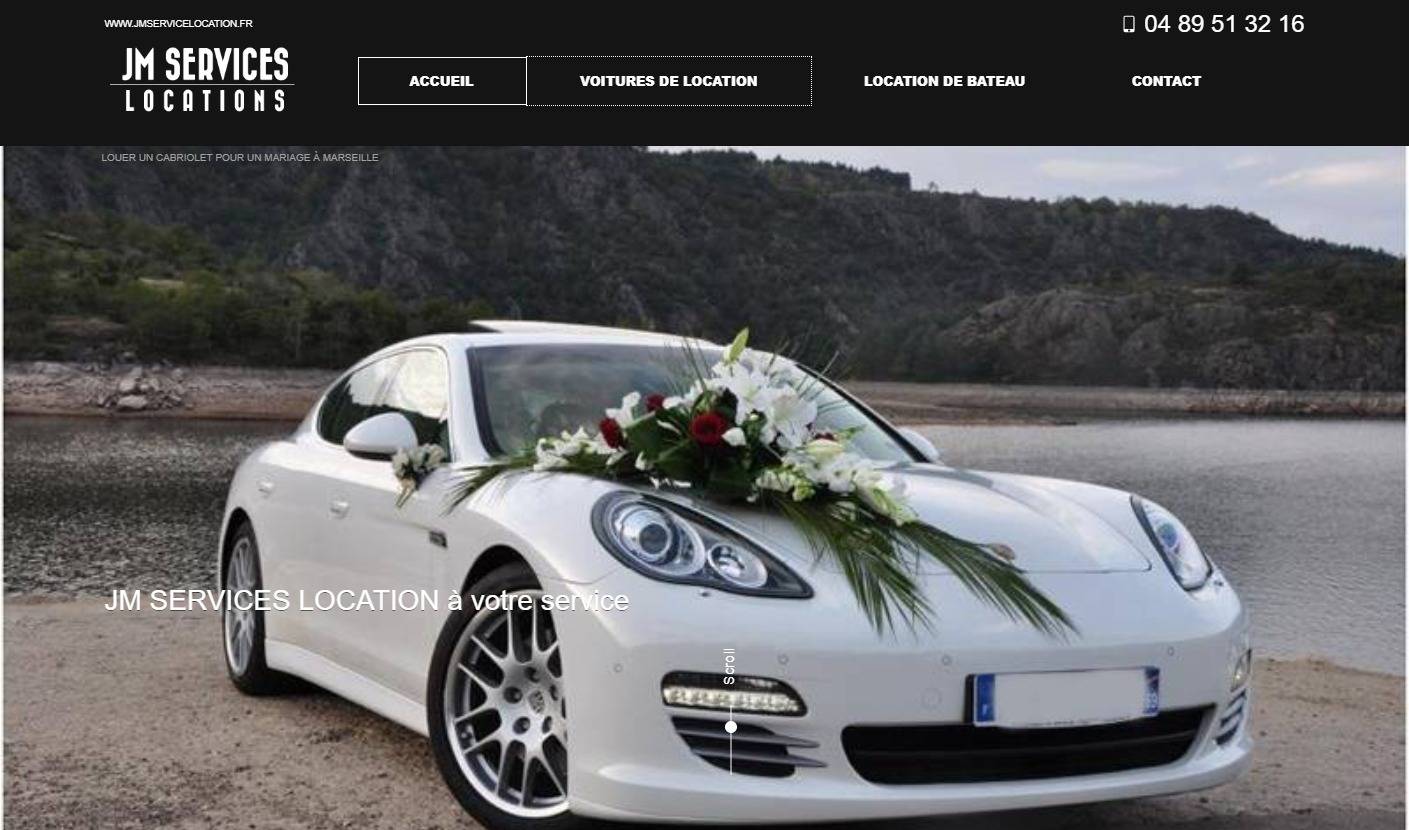 Où louer une voiture de luxe à Aubagne ? JM Service Location 