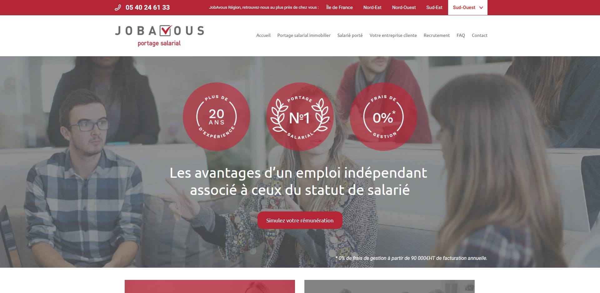 Quels sont les avantages du portage salarial dans l'immobilier à Bordeaux ? JobAvous