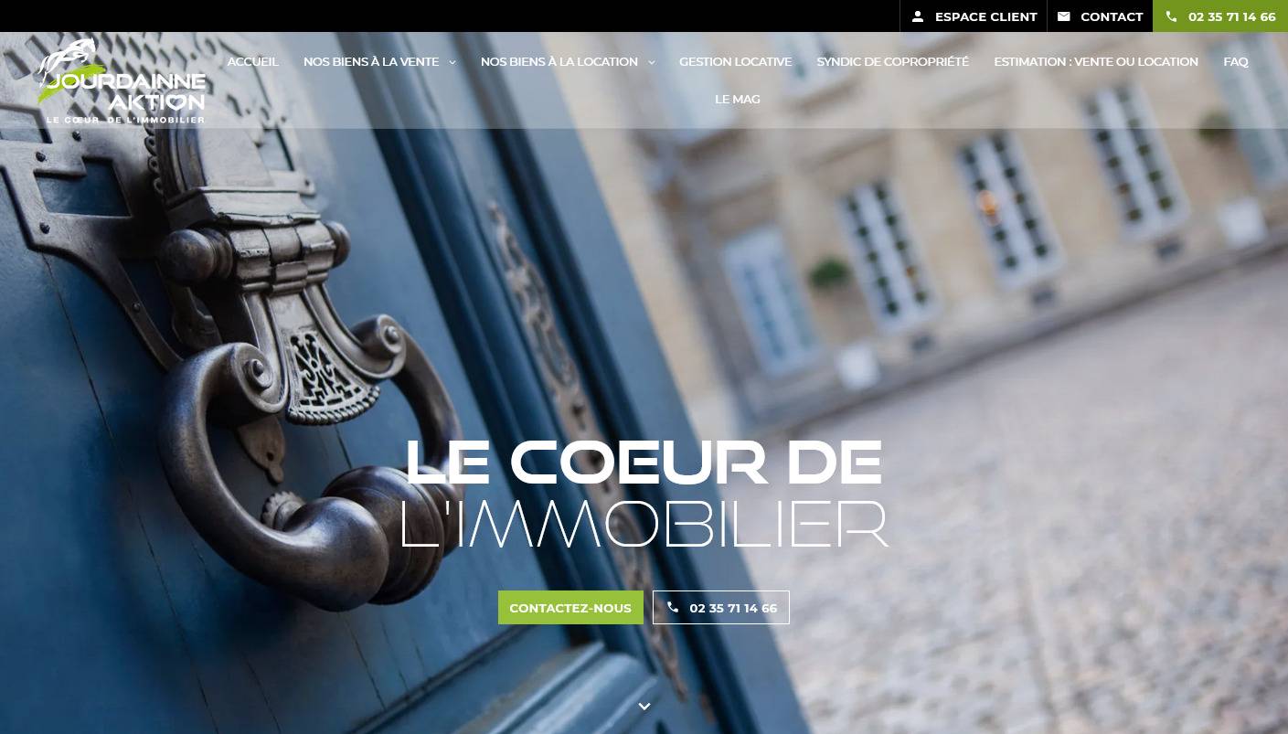 Location de biens immobiliers et gestion locative sur Rouen - Jourdainne Aktion
