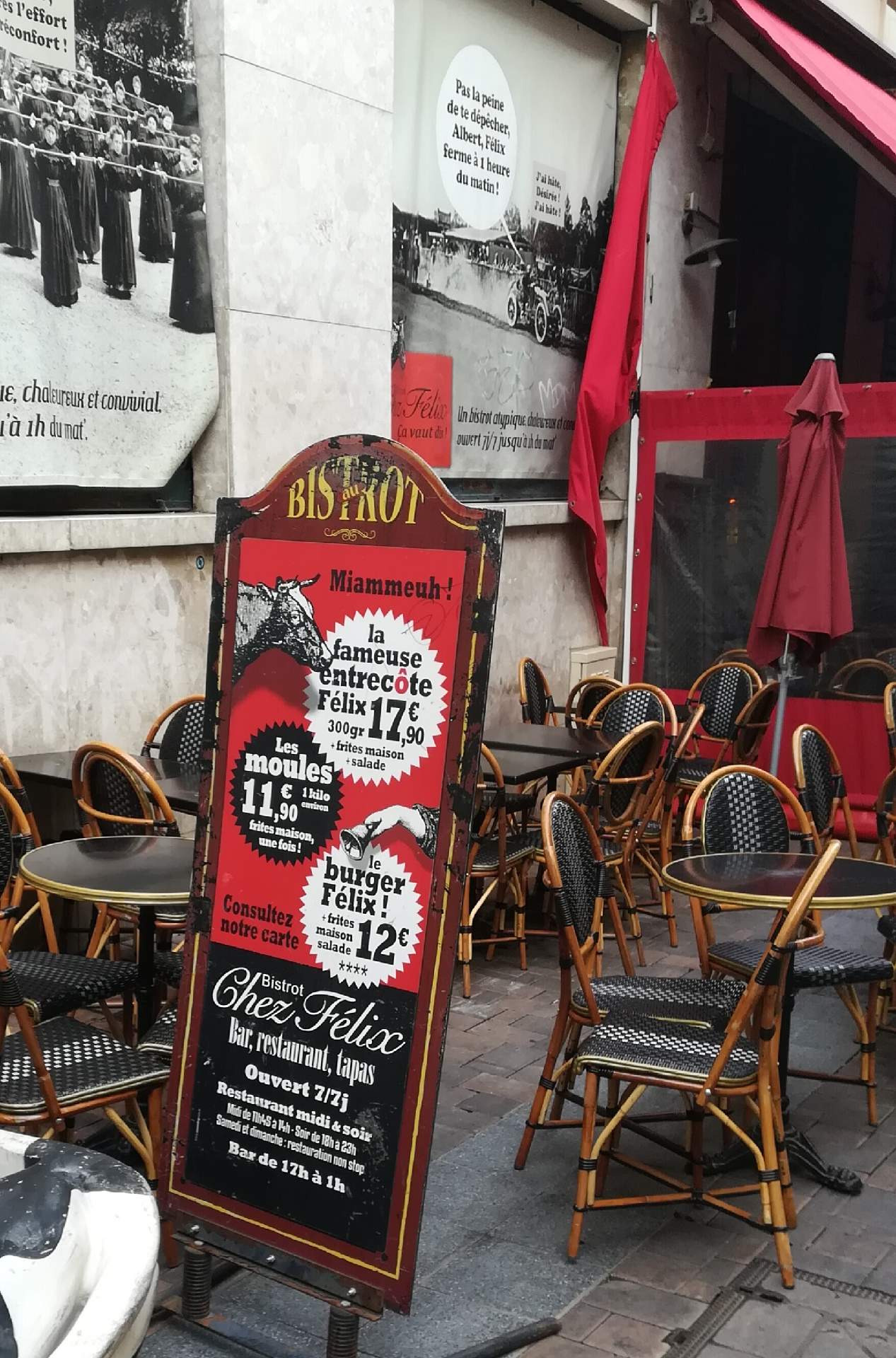 Bar ,restaurant, tapas Montpellier Bistrot chez Félix