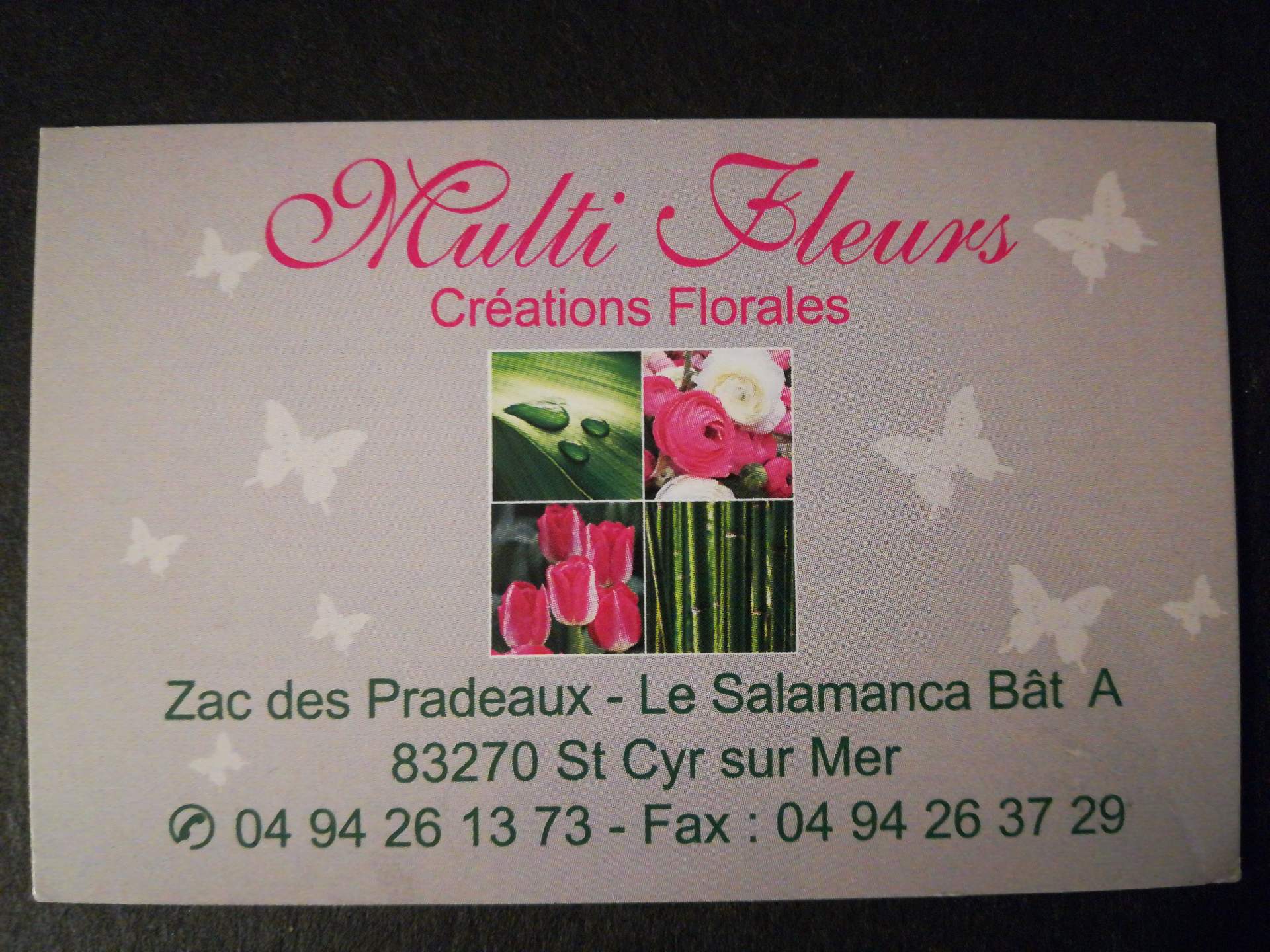 Fleuriste saint Cyr sur Mer Multi fleurs