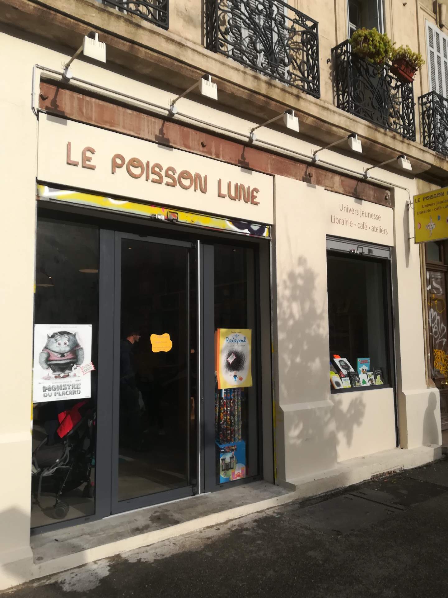 où sortir à Marseille avec ses enfants Marseille centre-ville Librairie le poisson lune