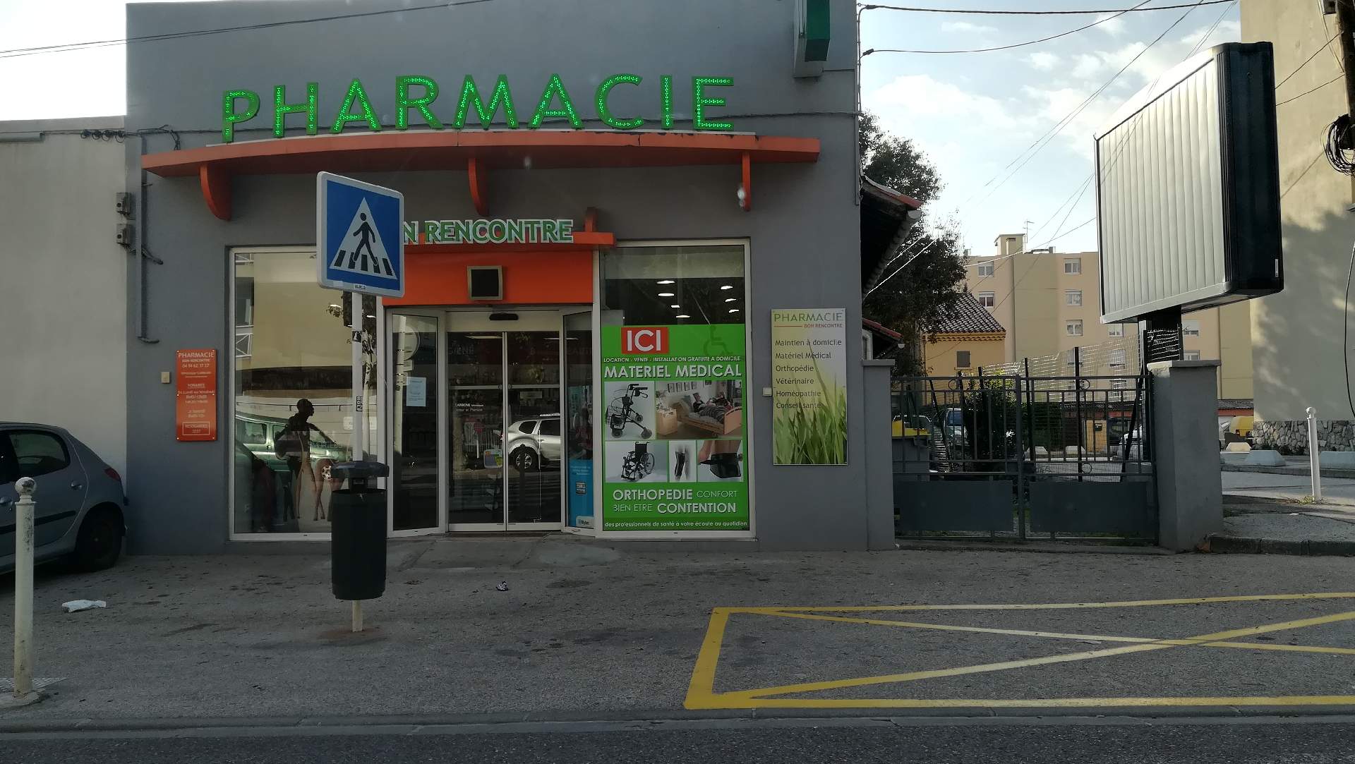 louer en urgence du matériel médical orthopédique Toulon pharmacie bon rencontre