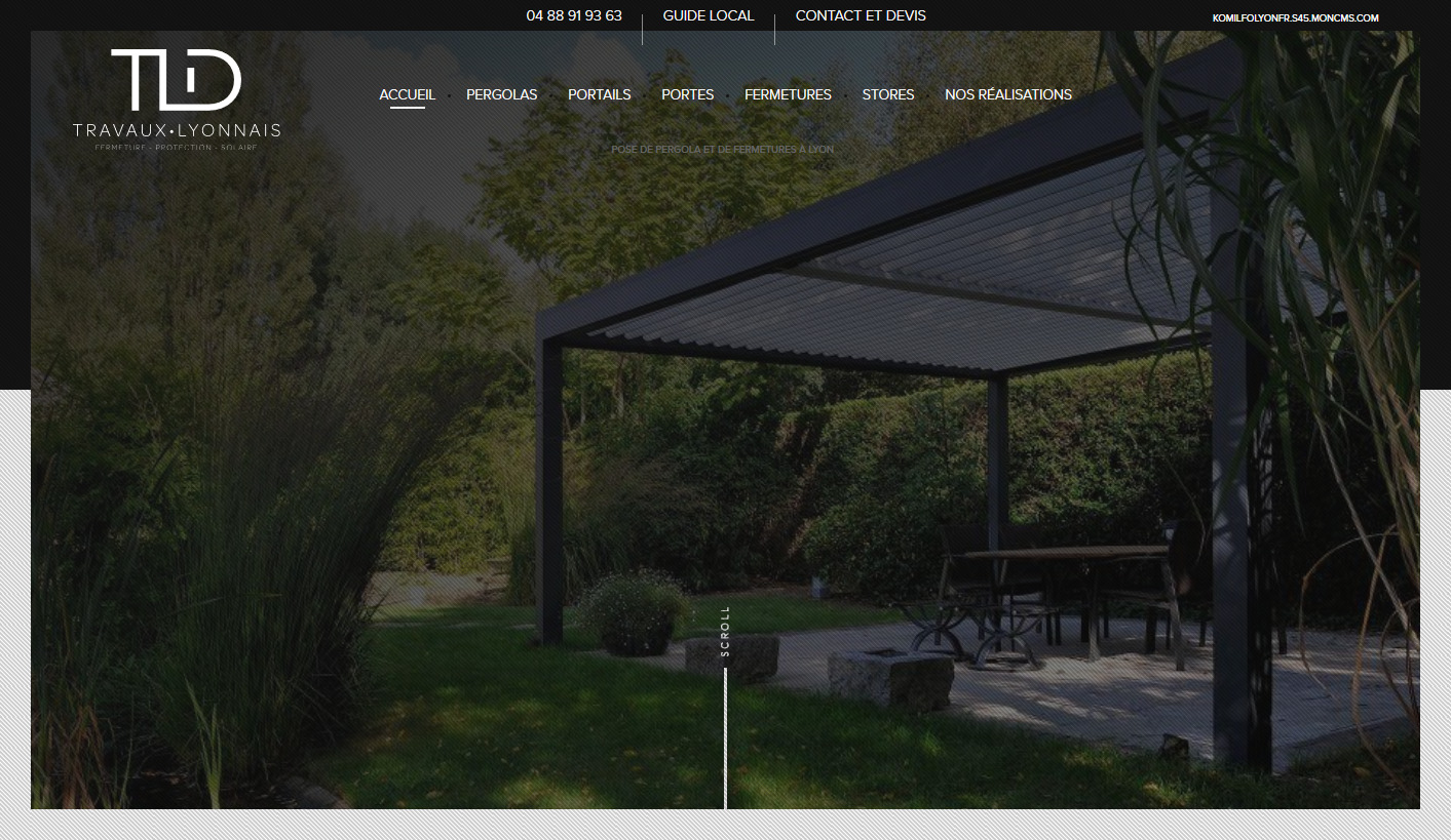 Installation de menuiseries Komilfo sur-mesure à Lyon - TLD