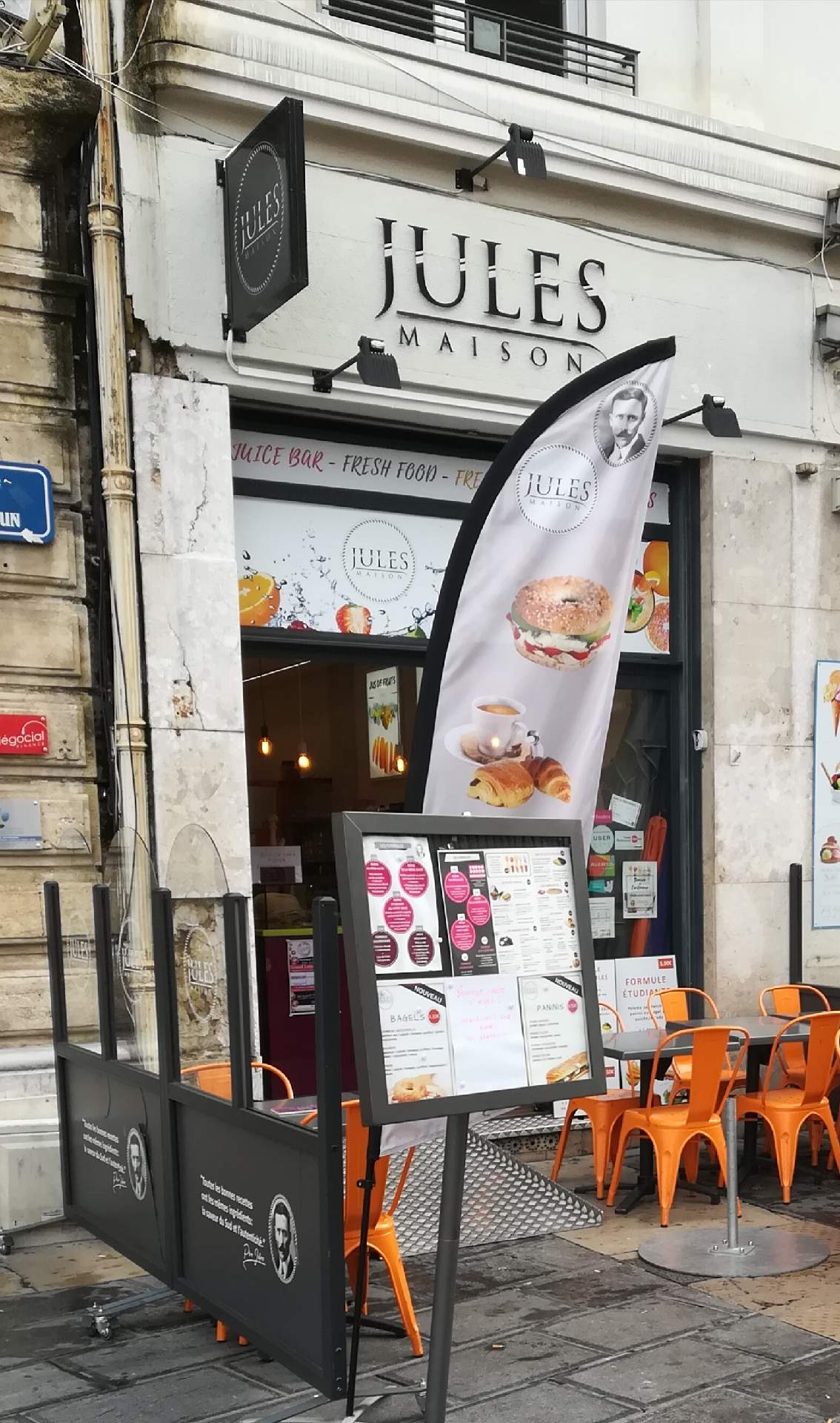 Snacking gastronomique Montpellier Maison Jules