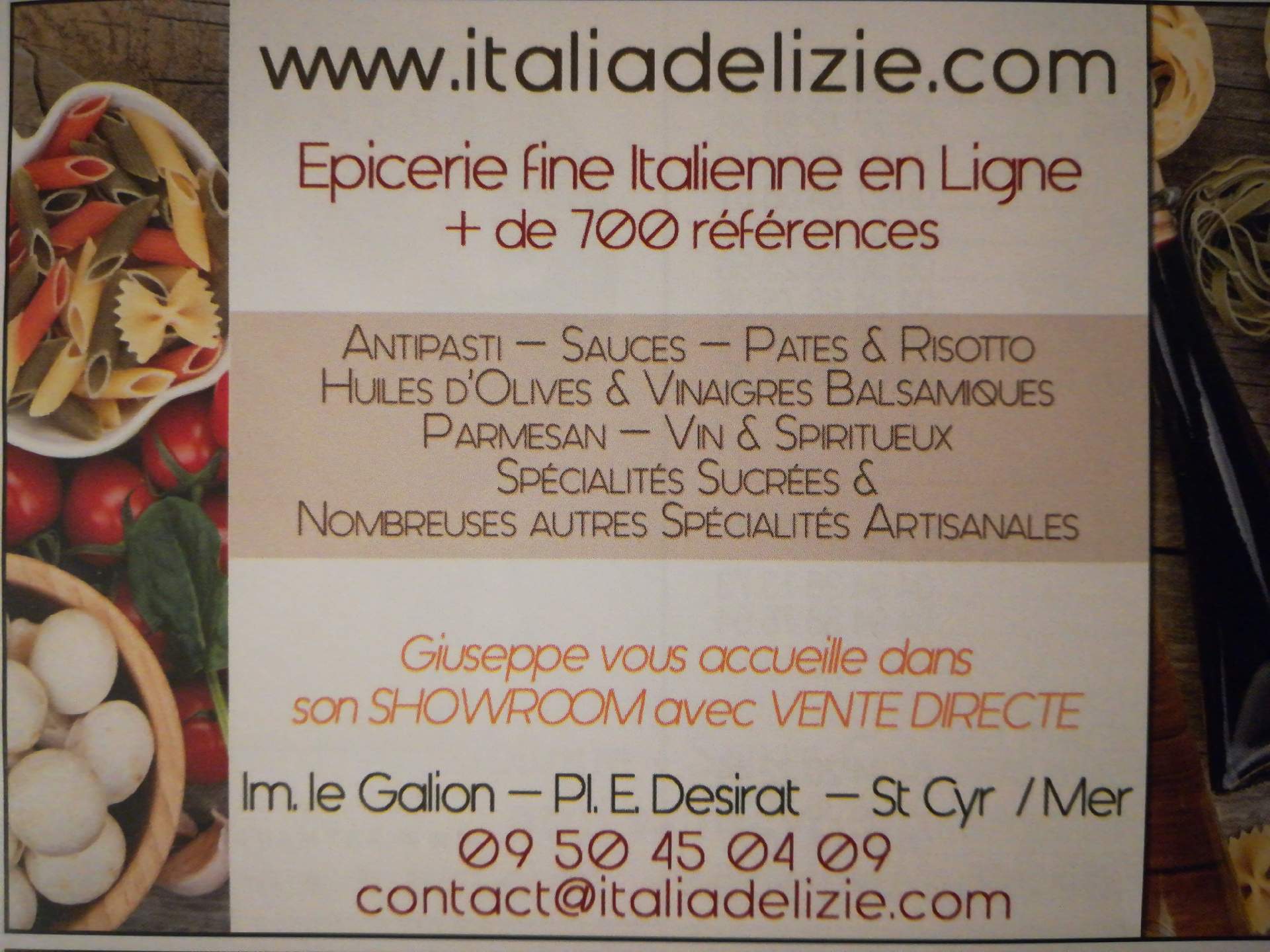 restaurant Saint-Cyr-sur-Mer Italia deliz