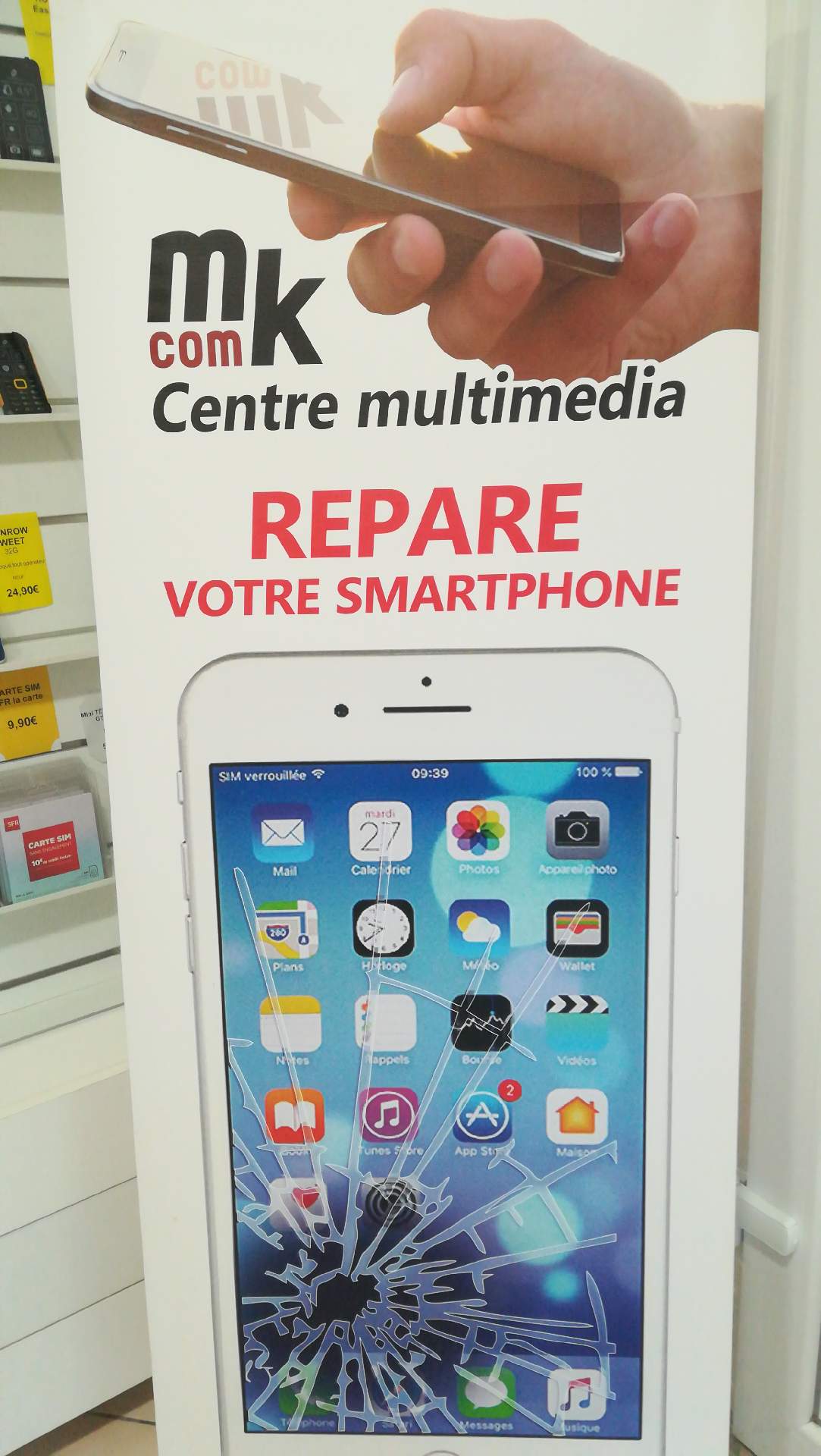 Réparation téléphones portables Carpentras MK COM