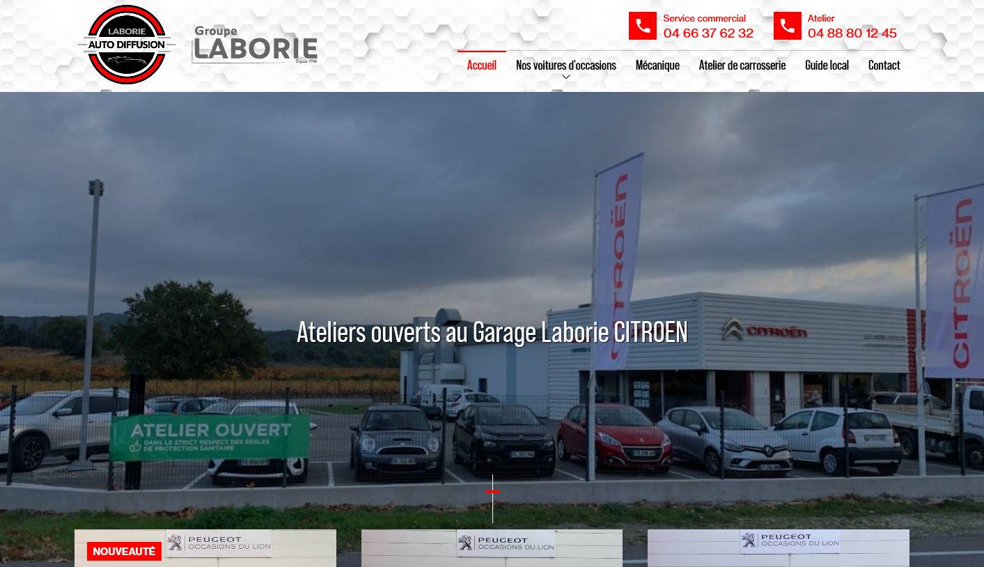Agent Citroën près d'Uzès - Groupe Laborie