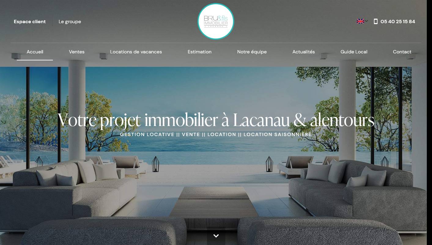 Agence immobilière à Lacanau - Bru Immobilier
